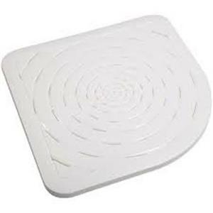 Pedana per Doccia in Plastica Cm 58x58 Oasi Bianco