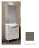 Mobile Bagno Lavabo Ceramica Pensile Specchio Cm L6 5xH196 P48 EUSC