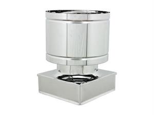 Cappello 4Venti Base Quadra Acciaio Inox Aisi304 Monop.S/G.D.420x420