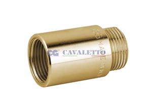 Raccordo Ottone Giallo CG Prolunga Maschio Femmina D.3/8 x 20 mm MF