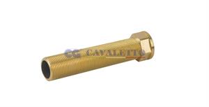 Raccordo Ottone Giallo CG Prolunga Maschio Femmina L.80 mm D.1/2X1/2