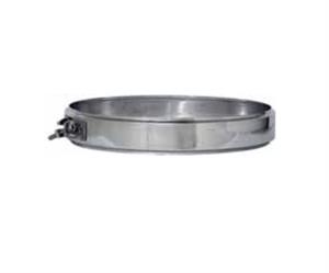 Fascetta di Bloccaggio Doppia Parete Acc.Inox Aisi 316L304 D.130