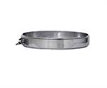 Fascetta di Bloccaggio Doppia Parete Acc.Inox Aisi 316L304 D.130