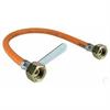 Flex Gas Gpl con Manichetta Attacco Bombola in Gomma D.1/2x14 Cm 70