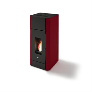 Stufa Idro Hydro Frida 17 Kw Rosso o Tortora Eva Calor