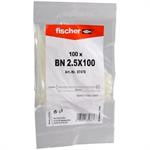 Fascette per Cablaggio in Nylon Traspart.Fischer BN 4,8x280mm Cf 100