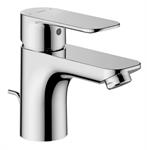 Miscelatore Lavabo Cromato Hansa Basic 55402203 Leva Stand.Tubi Fles