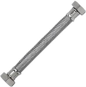 Flessibile Trecciato Acciaio Inox FF D.3/8x1/2 Cm 40