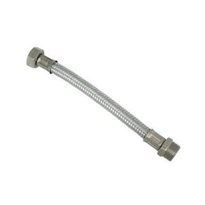 Flessibile Trecciato Acciaio Inox MF per Cannette D.10x3/8 Cm 30