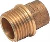 Raccordo in Bronzo a Saldare Diritto Maschio D.1/2 x12