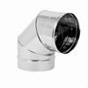 Gomito 90° Acciaio Inox Aisi304 Monoparete S/Guarnizione D.100