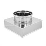 Riduzione Quadro Tonda Inox Aisi 304 Monoparete S/Guar.D.300x300-180