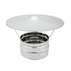 Cappello Cinese Base Tonda Acciaio Inox Aisi304 Monoparete S/G.D.100