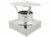 Cappello Cinese Base Quadra Acciaio Inox Aisi304 Monop.S/G.D.200x200