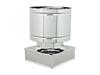 Cappello 4Venti Base Quadra Acciaio Inox Aisi304 Monop.S/G.D.170x170